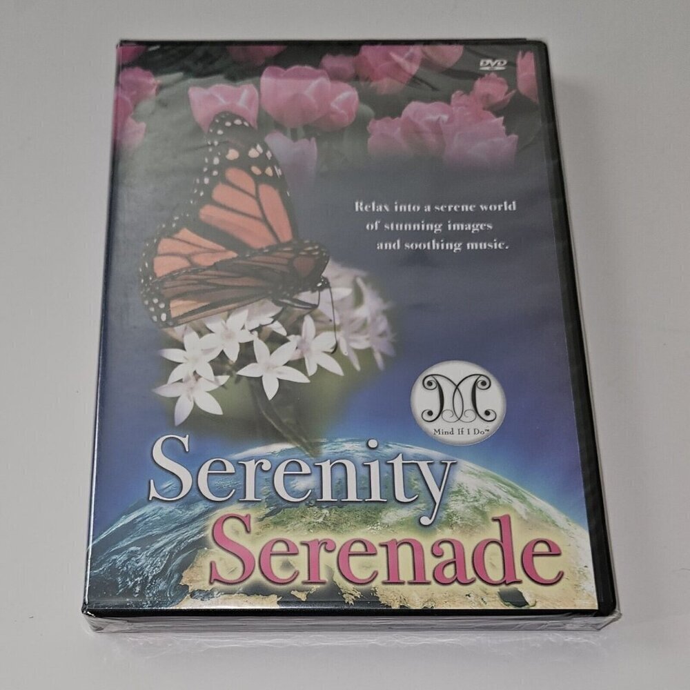 NEW Serenity Serenade DVD Relax Images Music Dementia Alzheimer's FACTORY SEALED